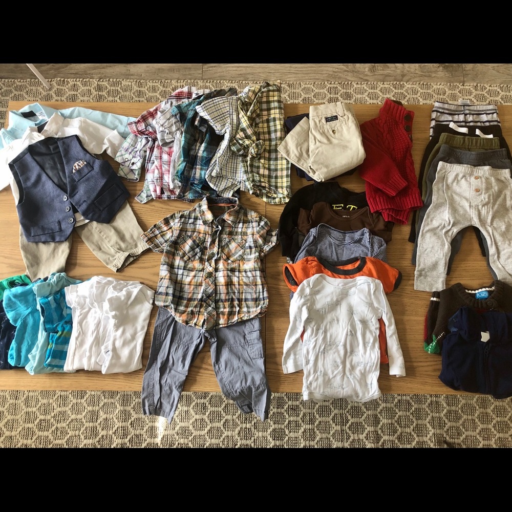 Lot of Boys Clothes 12-18 Months